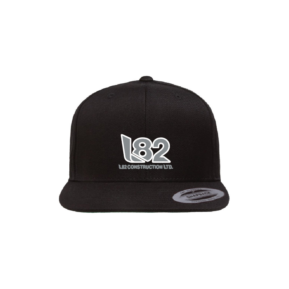 L82 Flat Bill Snapback Cap