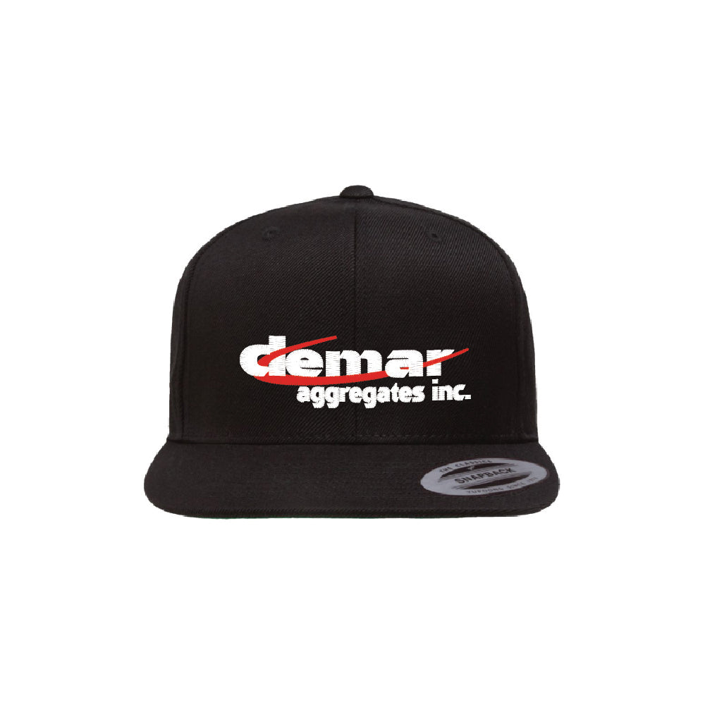 Demar Flat Bill Snapback Cap